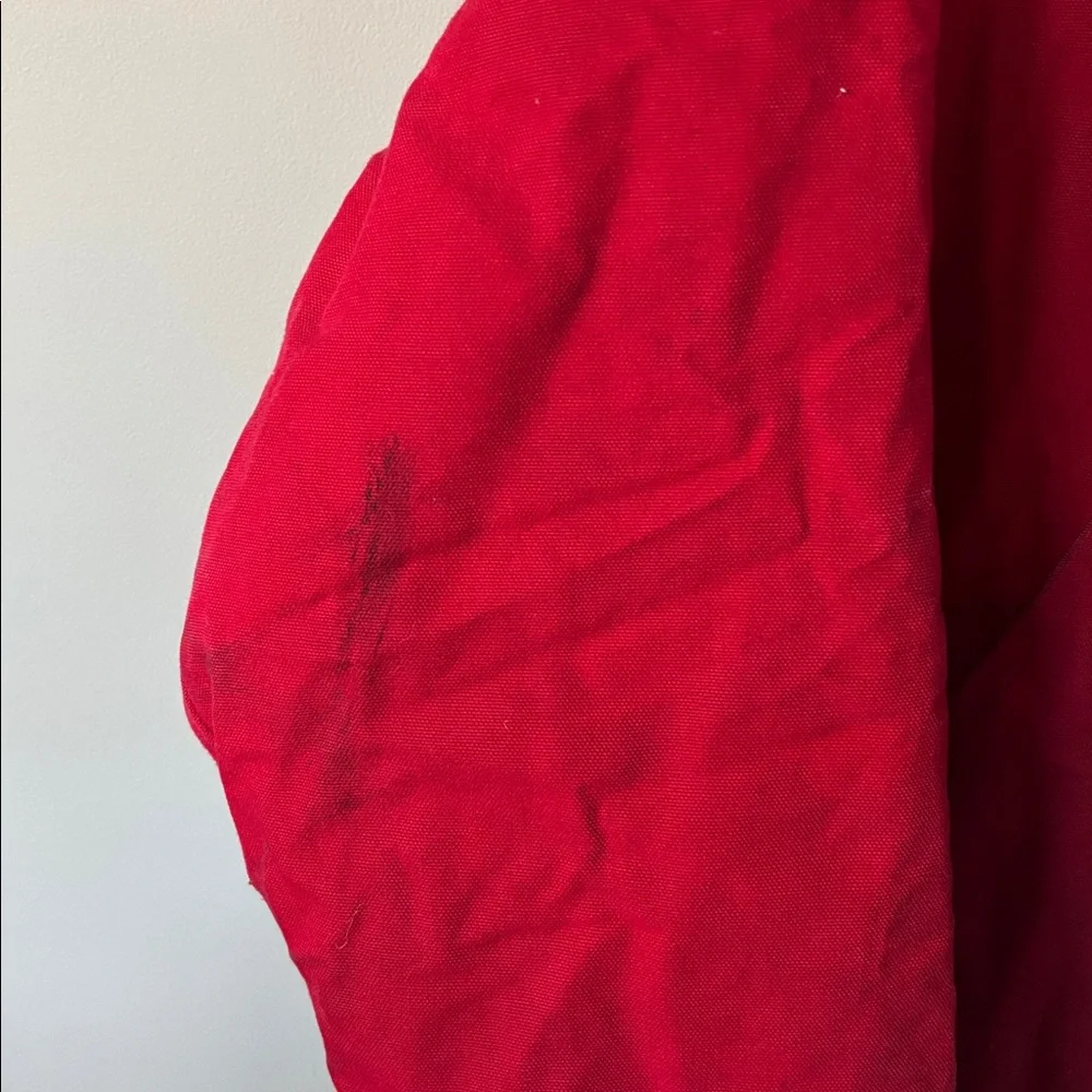 Vintage Berne Apparel Red Canvas Work Bomber Jacket - Picture 9 of 13